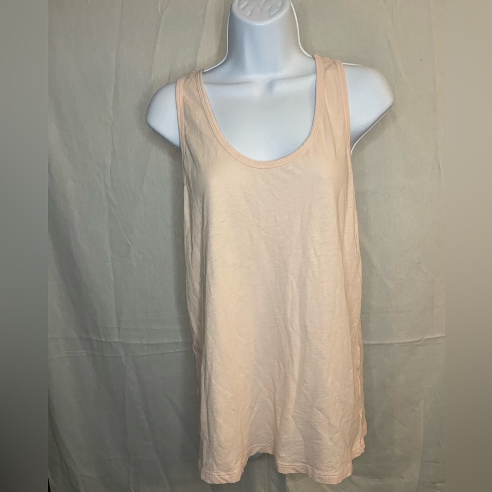 Athleta Light Peach Tank Top Size L